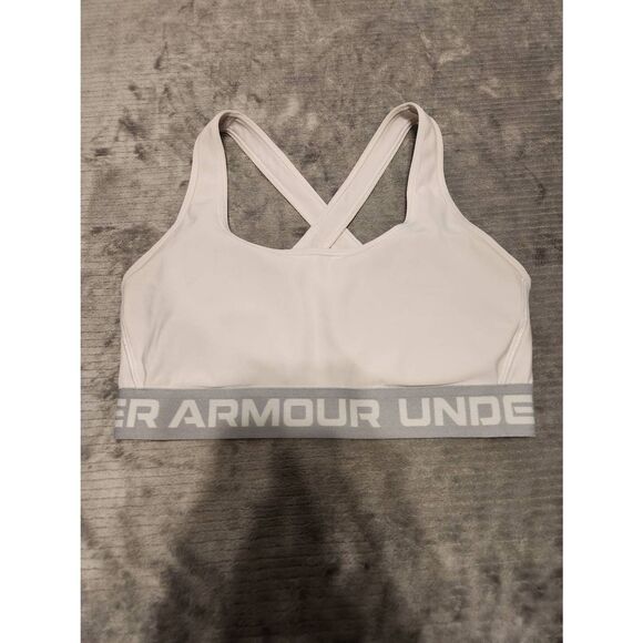 Under Armour Size M Compression Racerback Sports Bra - Picture 1 of 3